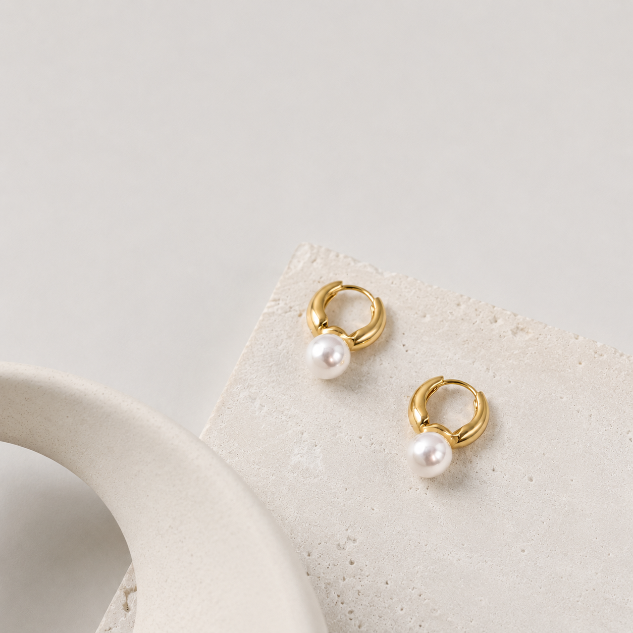 Dew pearl Earrings