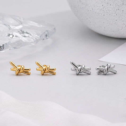 Mini Knot Earrings