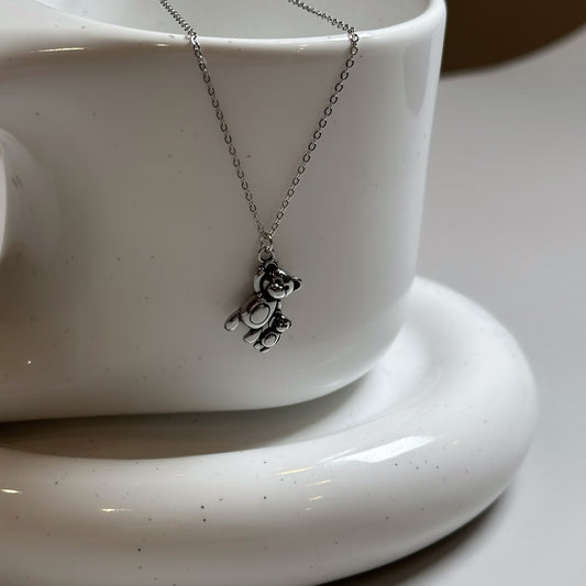Hanging bear Necklace(Back in stock)