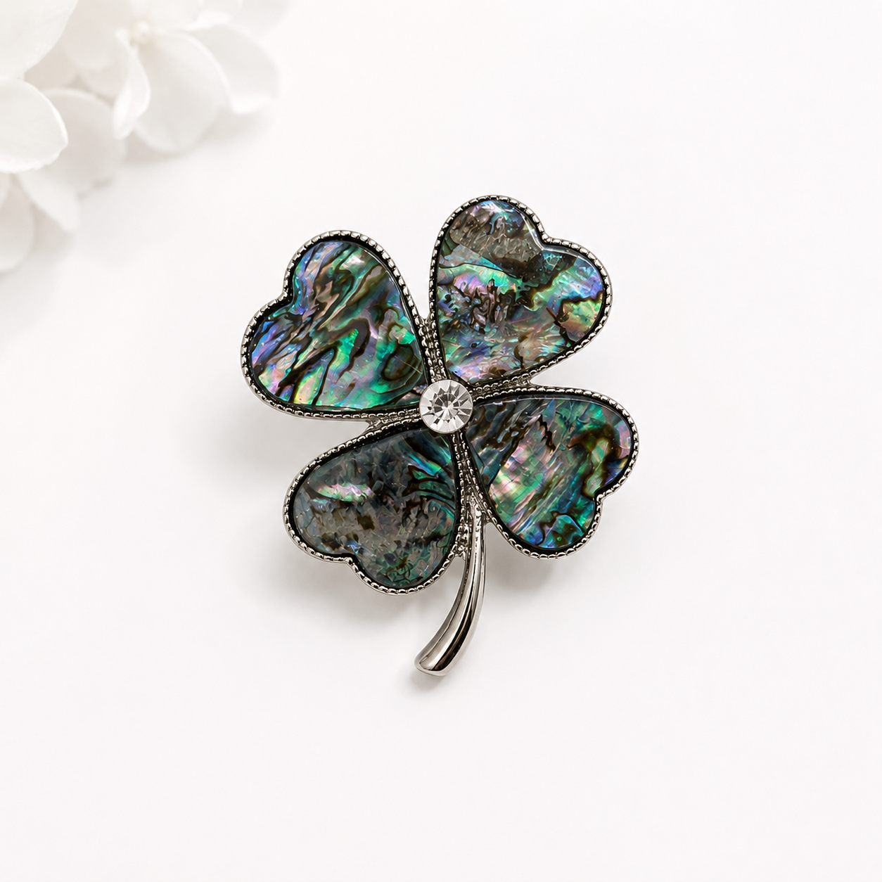 Mother of Pearl Brooches