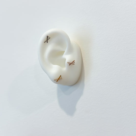 Celestial Cross Piercing & Earring