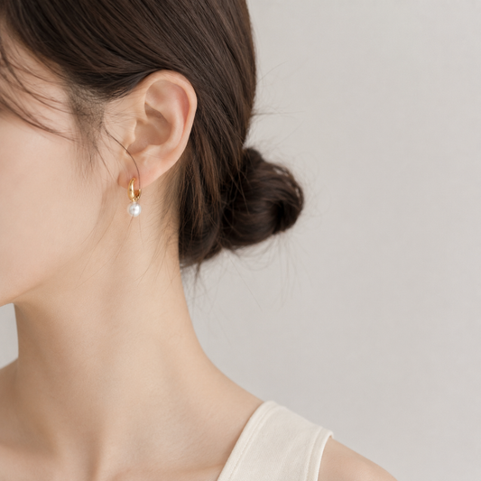 Dew pearl Earrings