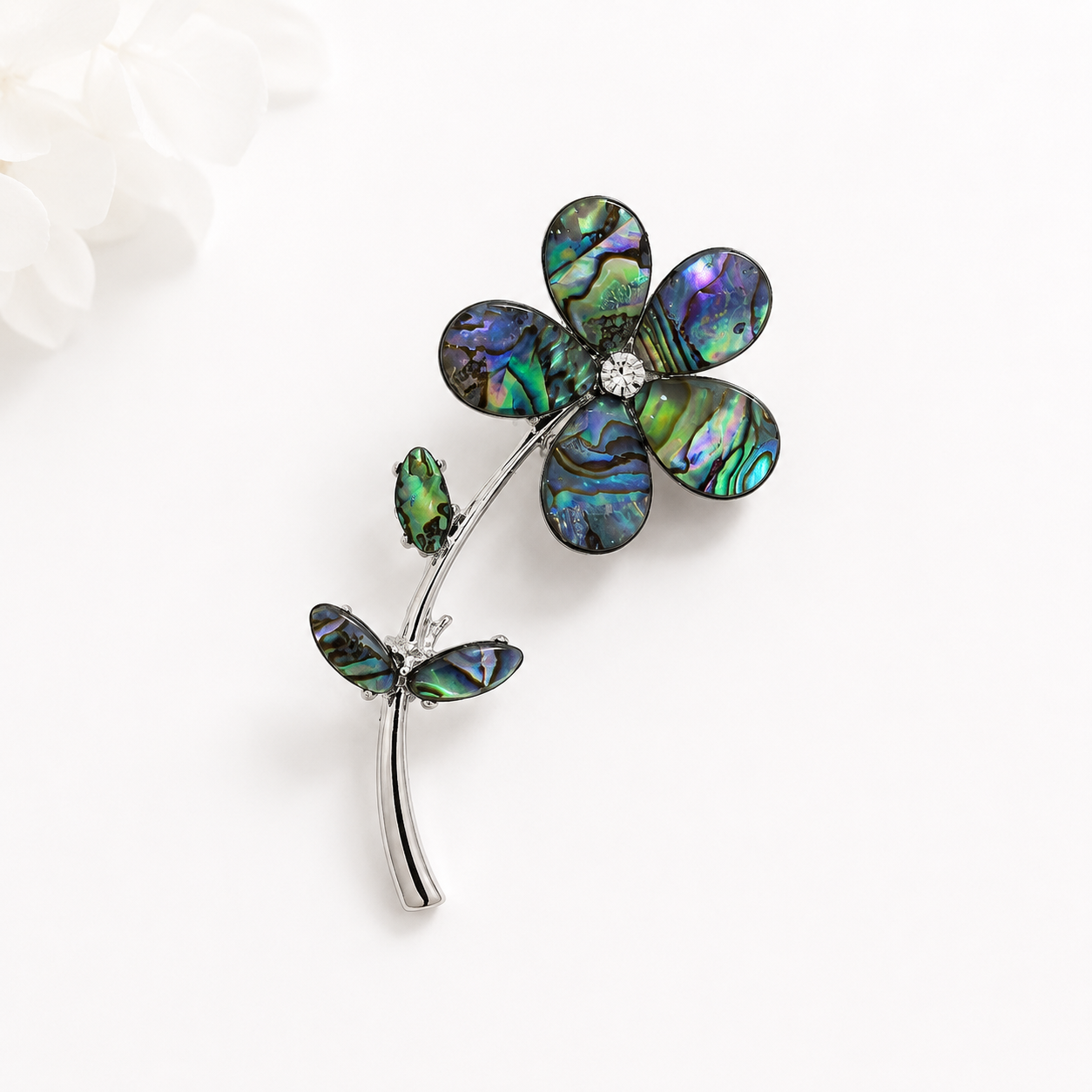 Mother of Pearl Brooches